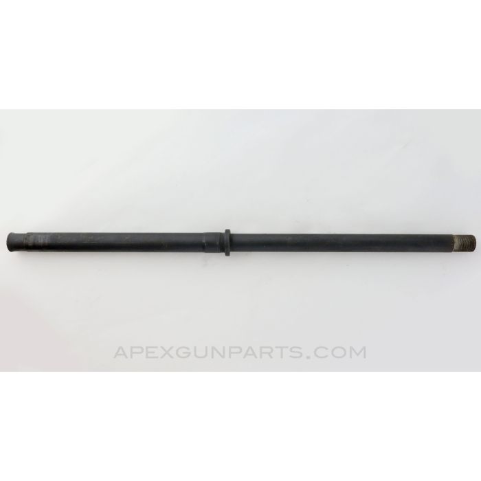 UZI Barrel with Threaded Muzzle, 16", Parkerized, 5/8x24 RH, Marred Breech End, 9mm *Fair* 