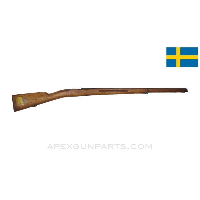 Swedish M96 Mauser Rifle Stock, 45", Wood *Good*