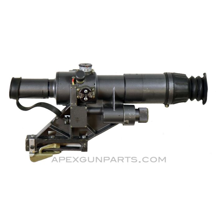 Russian 10P50 SPP Heavy MG Scope, Variable 3-6x Power, *Very Good* 