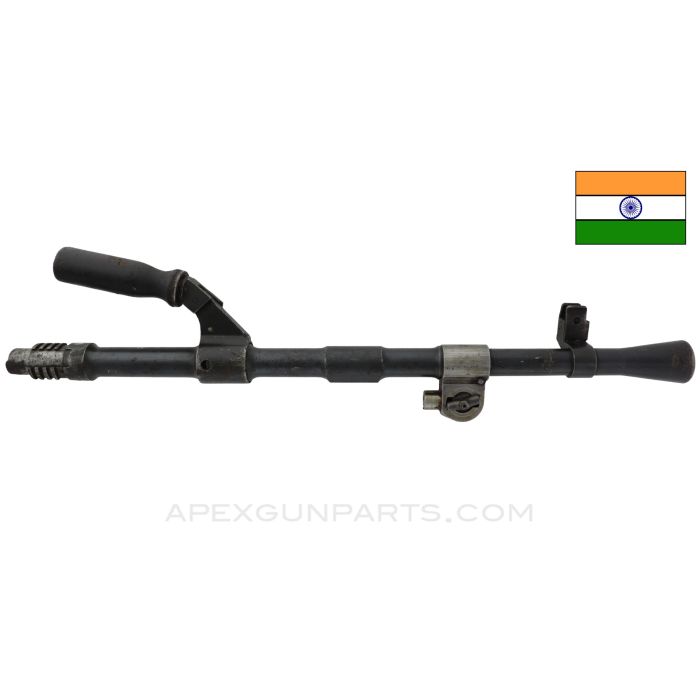 BREN MK4 Barrel Assembly w/ Gas Regulator and Carry Handle, "RFI" Marked, .303 British *Good* 