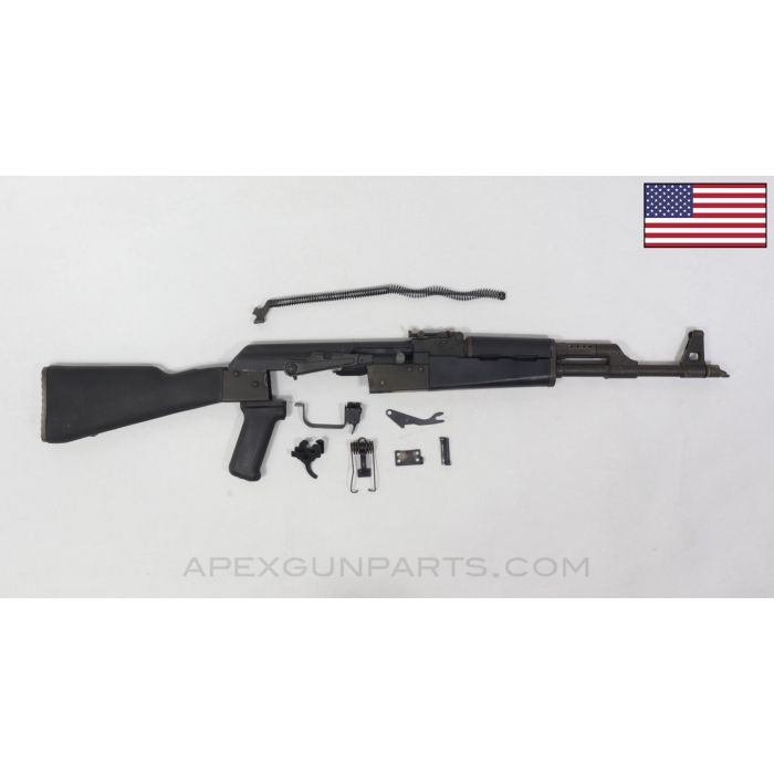 VSKA AK Parts Kit, Polymer Furniture, Modified Bolt & Carrier, 7.62x39