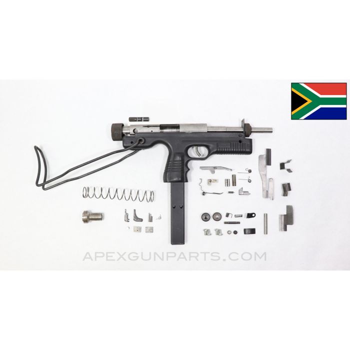 Lacoste Kommando LDP "Rhuzi" SMG Parts Kit, w/ Barrel & 40rd Magazine, 9mm *Good* 