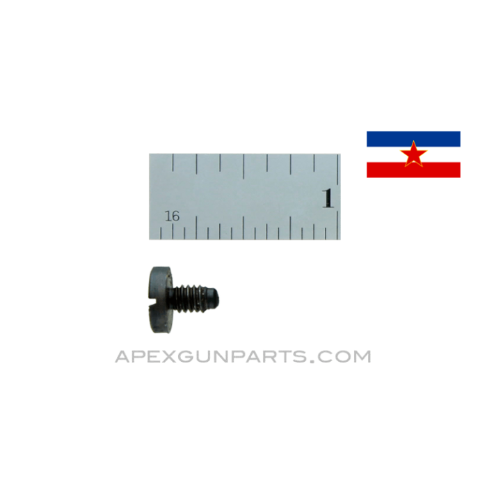 Yugoslavian M48 Mauser Rear Sight Base Screw, *Good*