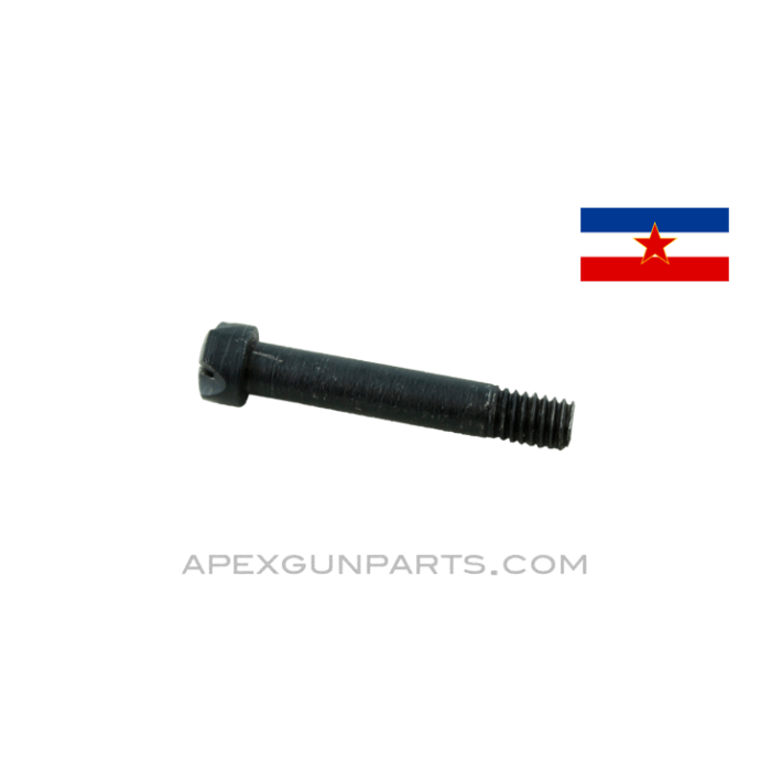 Yugoslavian M48 Mauser Rear Trigger Guard Screw, Scalloped Lock Cuts, *Good*