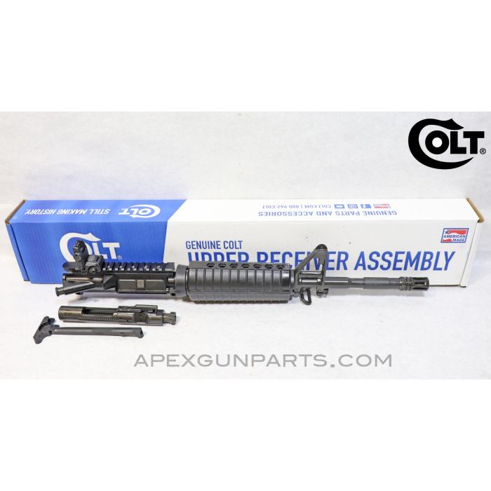Colt M4 LE6921 Upper, w/ Bolt Carrier Assembly, w/Charging Handle, 14.5" 1/7 CL BBL, MBUS Rear Sight, 5.56X45 NATO *B-Model IN BOX* 