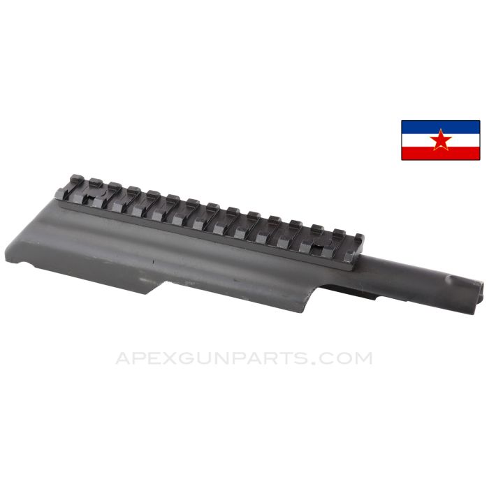 Yugoslavian M70 Dust Cover, w/ Picatinny Rail, Stamped, *Very Good*