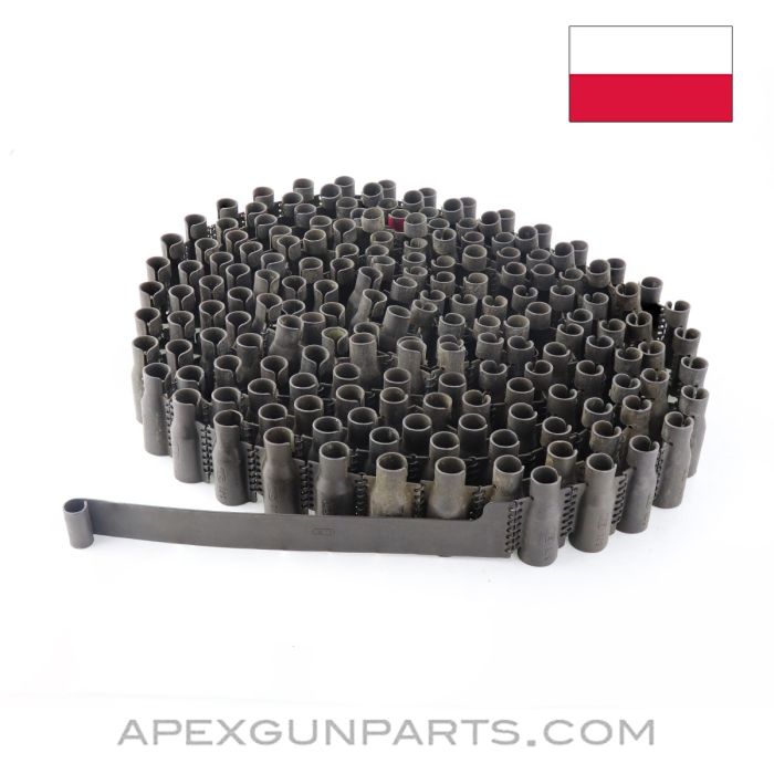 SG-43 / SGMT / PKM / Maxim Belt 175rd, Starter Tab, 175rd, 7.62x54R *Good*