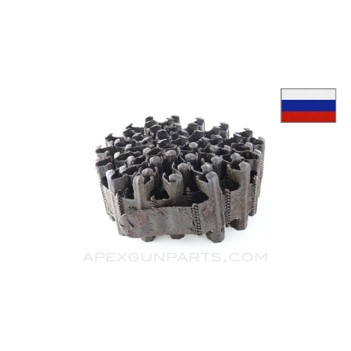 DShK Belt, 50rd, Dented/Bent Started Tab, 12.7x108mm *Good*