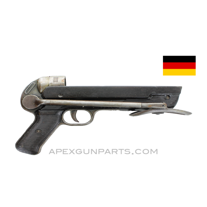 MP-40 Lower Receiver and Grip Frame with Folding Stock, Brown *Fair to Good* 