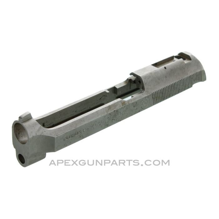 Taurus PT 99 AF Slide with No Parts Fitted, 9mm, Nickel, *Very Good* 