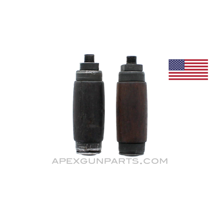 Browning M2 .50 Cal. Charging Handle Assembly, Wood, *Fair* 