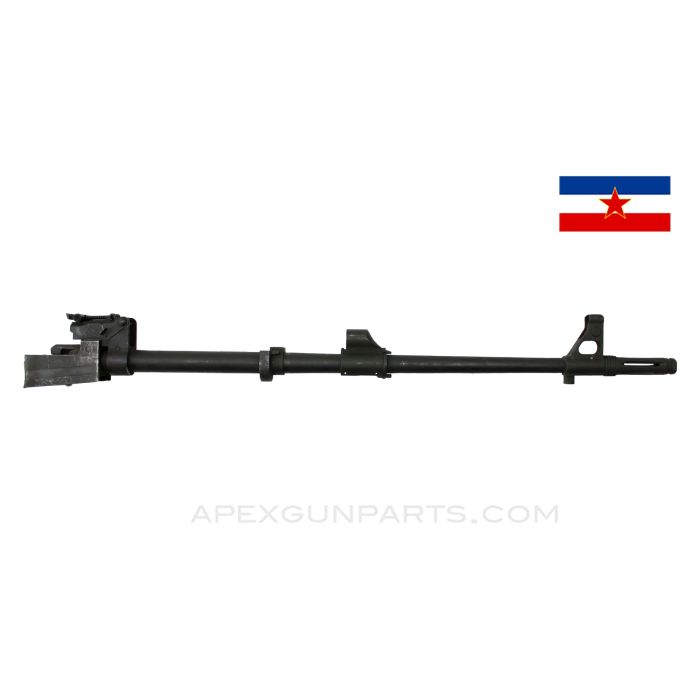 Yugoslavian M76 Populated Barrel Assembly, 22", w/ Receiver Section, US Made, 7.92x57 *Very Good / Used*