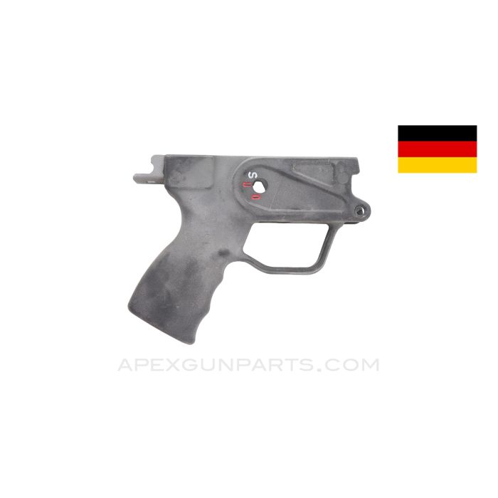 HK33 / C93 Polymer Grip Housing, Stripped, Semi-Auto, Cracked, *Good*