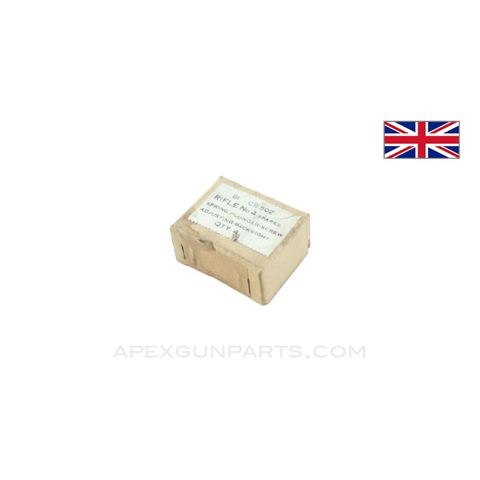 Enfield #4 Backsight Adjustment Plunger Spring, Box of 4, *NIB*