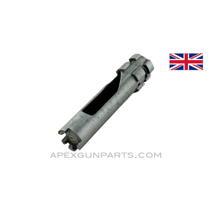 Lewis Gun Bolt Body With Operating Stud, Stripped, Non-Matching, .303 BR *Good* 