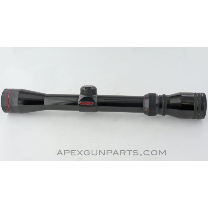 Simmons Deerfield 3-9x32 Rifle Scope, Model 21012, Black *Good* 