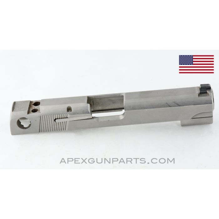 Smith & Wesson 5906 Slide, Stripped of All Parts, Fixed Sight, Stainless *Very Good* 