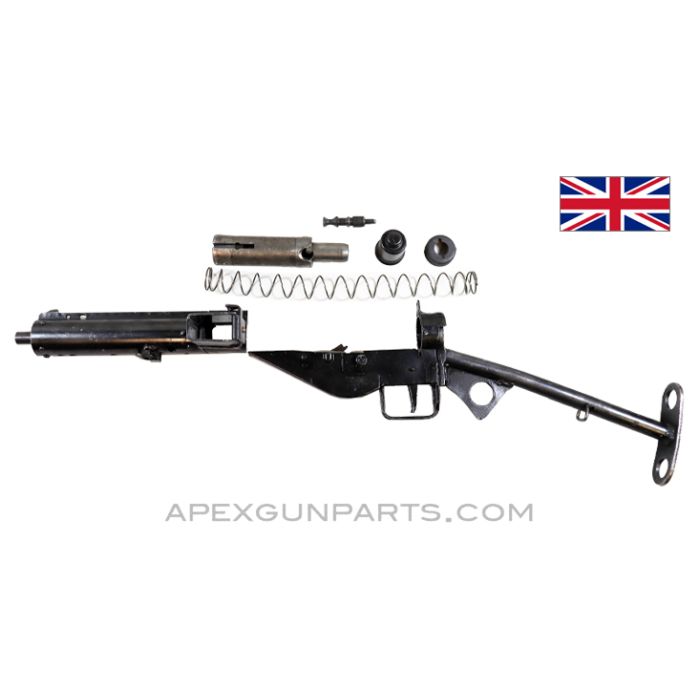 STEN MK 3 Parts Set with 7" Barrel & "T" Stock, 9MM *Very Good* 