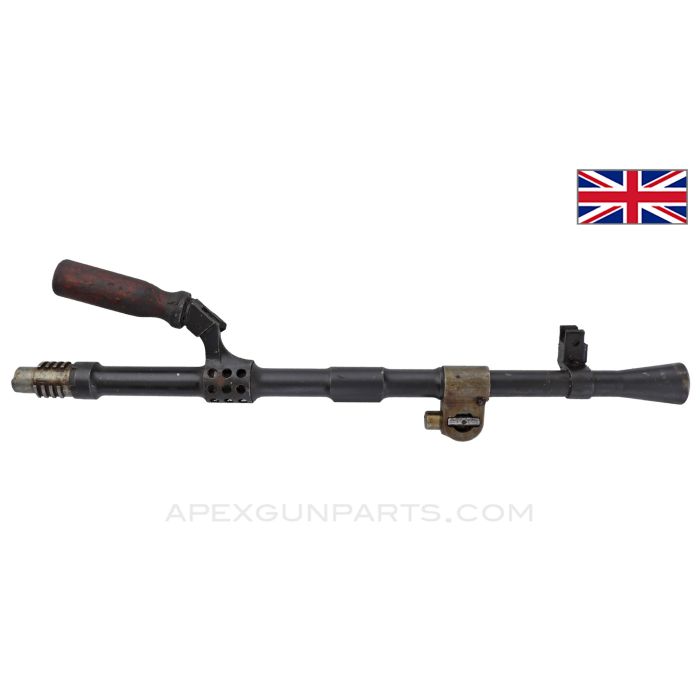 BREN MK4 Barrel Assembly w/ Gas Regulator and Carry Handle "SAF" Marked, .303BR *Good* 