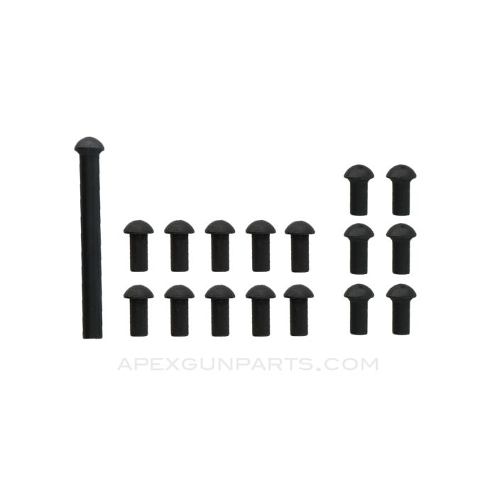 M92 / M70 Yugoslavian Krinkov Underfolder Rivet Set, US made *NEW*