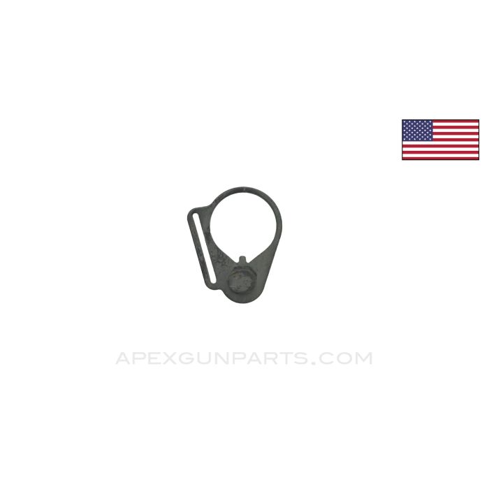 AR-15 / M16 Adapter Plate, Rear Sling, Left Hand, Long Slot, *NEW*