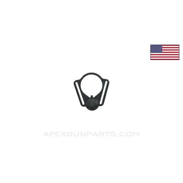 AR-15 / M16 Adapter Plate, Rear Sling, Ambidextrous, Long Slot, *NEW*