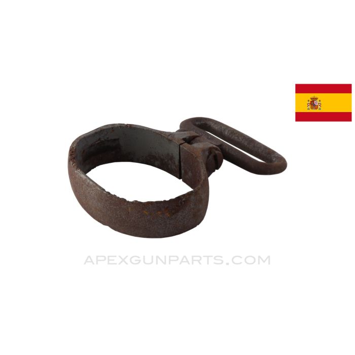 Spanish Mauser M1916 Rear Barrel Band, Sandblasted *Fair*