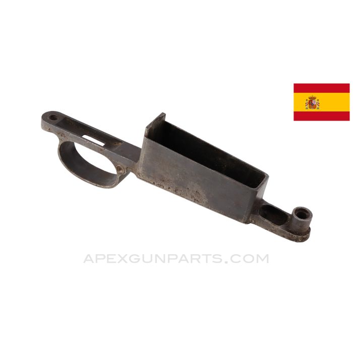 Spanish M93/M95 Mauser Trigger Guard, w/ Hinged Floorplate *Good*