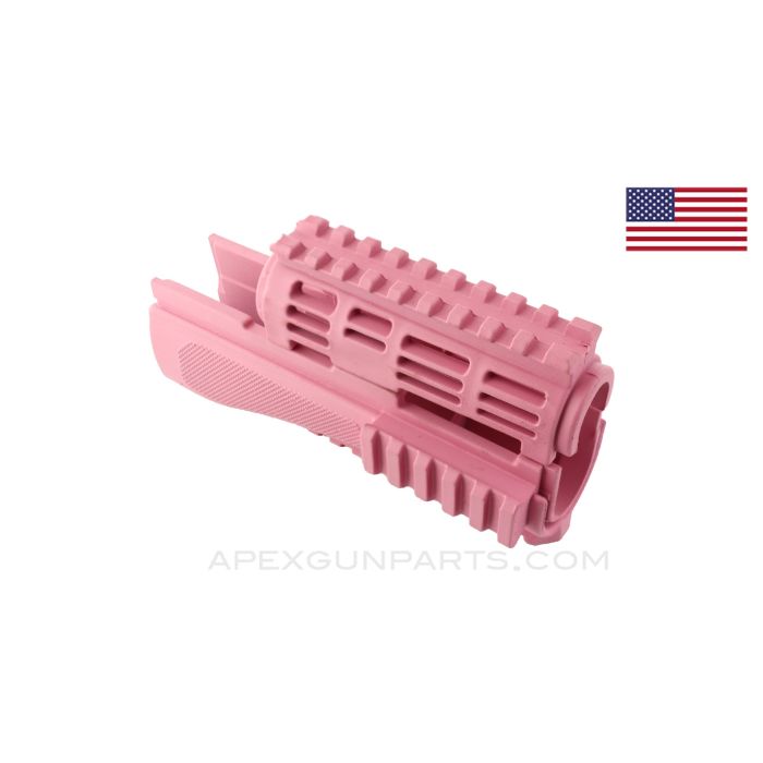 AK Handguard Set, Pink Plastic, US Made 922(R) Compliant *Excellent* 