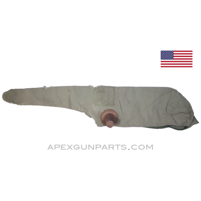 Browning 1919 Gun Cover, M13, Early, Canvas, USGI *Poor*