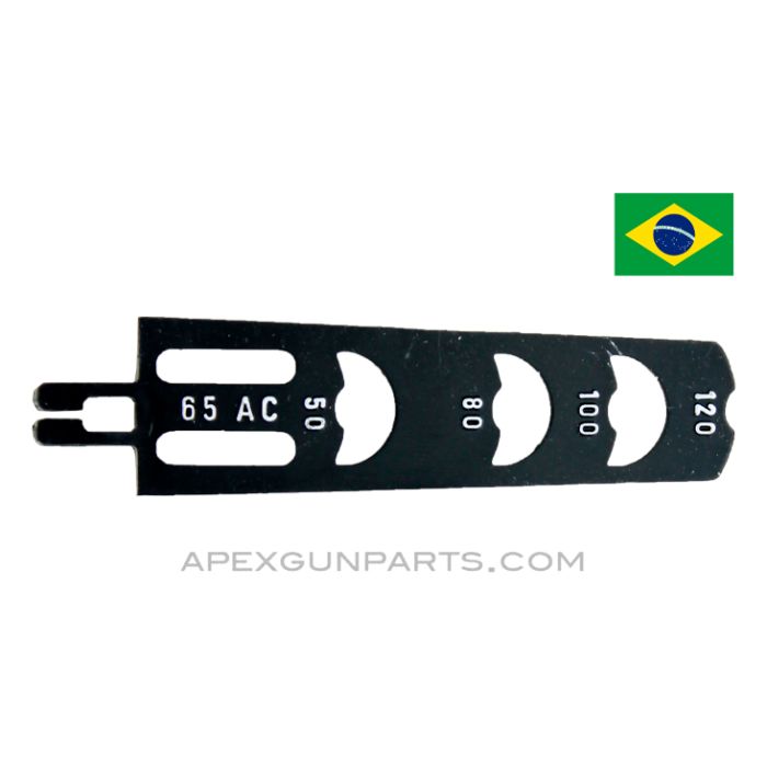 FAL Grenade Sight, Long, Brazilian, Black Plastic, *NOS* 