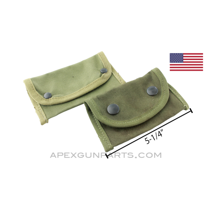 USGI Spare Parts & Tools Pouch, OD Canvas, *Very Good* 