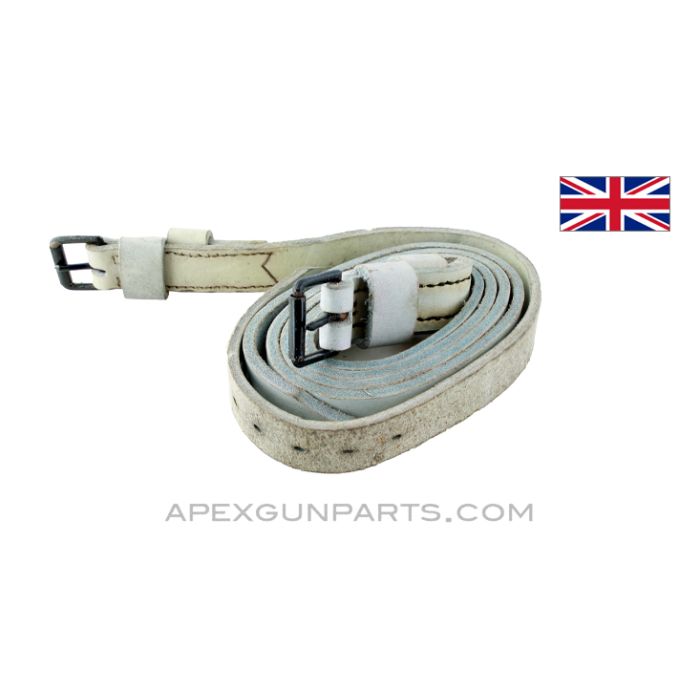 British Leather Strap / Sling, Set of 2, 50", *Good* 