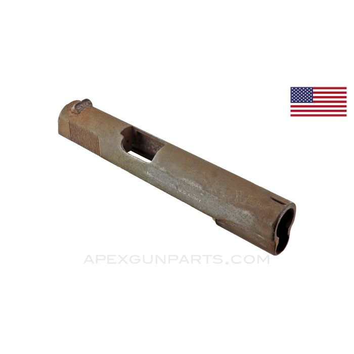 Colt 1911 Slide, Stripped, USGI *Fair/Rusty* 