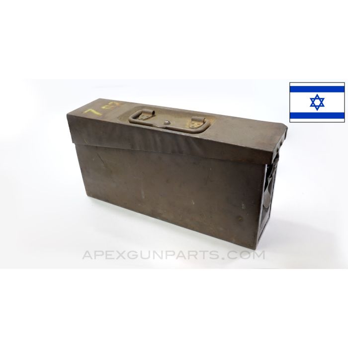 Israeli MG Ammo Can, Steel *Fair*