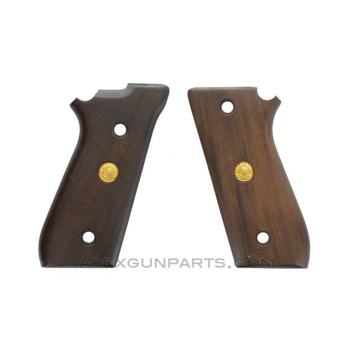 Taurus PT 92/99 AF Grip Panels, Wood, *NOS* 