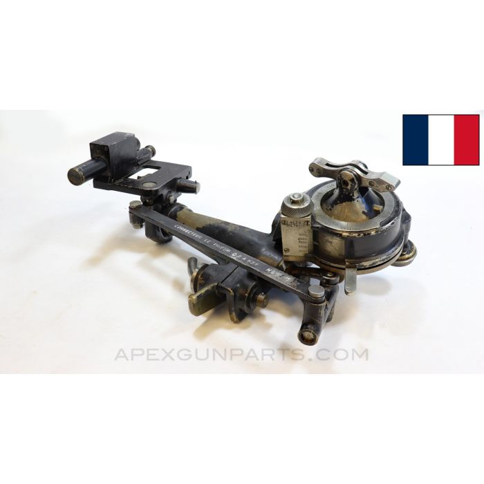 Hotchkiss M1930 Heavy Machine Cannon Optical Sight Assembly for Multi Gun Mount, w / Transit Chest *Fair* 