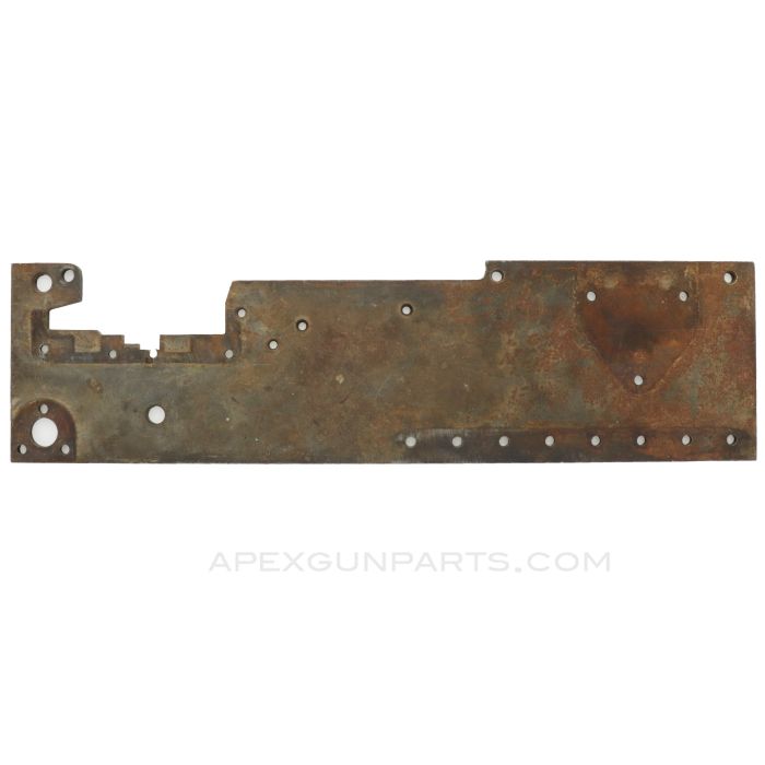 Browning 1919 Project Left Hand Side Plate (LHSP), Stripped, Modified, 7.62 NATO *As Is*