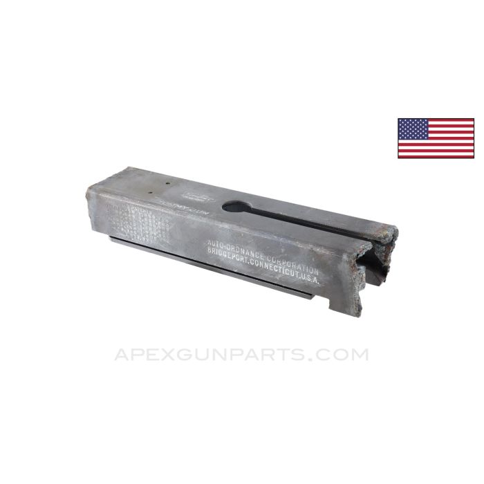 1928A1 Thompson Torch Cut Center Receiver Section, "Tommy Gun" Marked *Very Good* 