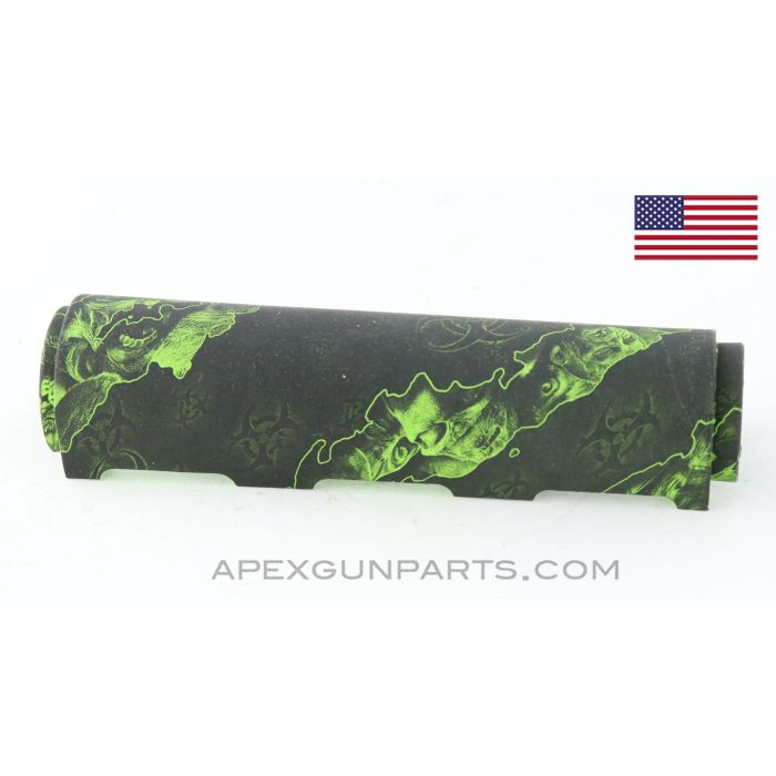 PAP M70 Upper Handguard, Zombie Pattern, U.S. Made, Nylon, *Excellent*