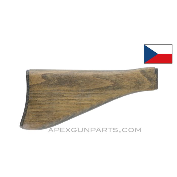 VZ-58 Buttstock, Wood, No Parts Fitted, Czech, Dark Finish *Very Good* 