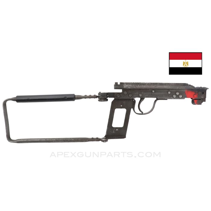 Egyptian Port Said M45, Lower Grip Frame and Folding Stock, Incomplete *Fair* 
