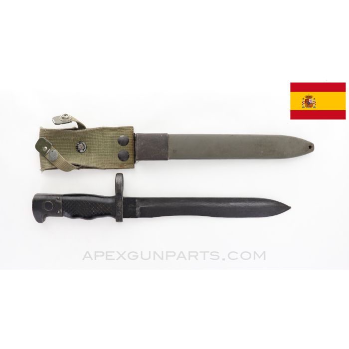 CETME Model C Bayonet and Scabbard *Good* 