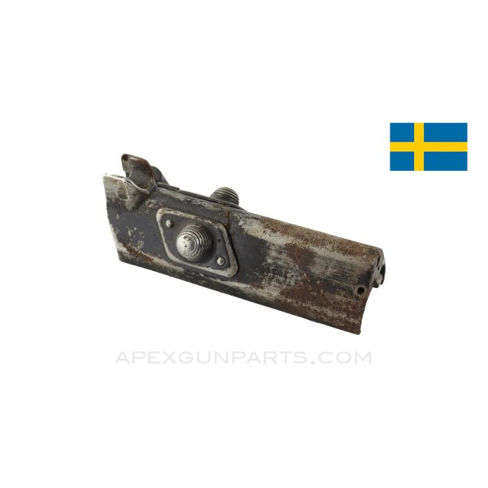 Swedish Ljungman AG-42B Bolt Carrier Cover, Complete *Fair*