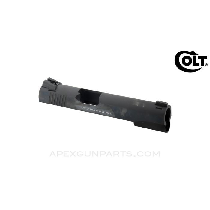 Colt Series 70 MK IV, Combat Government Model, Slide, Complete /w Sights, .45 ACP, Blued *NEW*