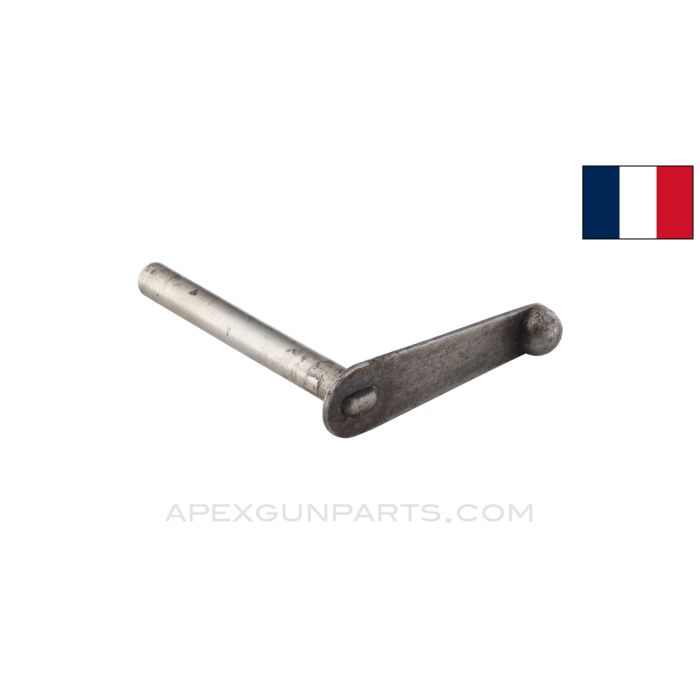 Hotchkiss M1929 / Mle 1930 Heavy Machine Gun Magazine Well Retaining Latch, Sheared Index Lug *Fair*