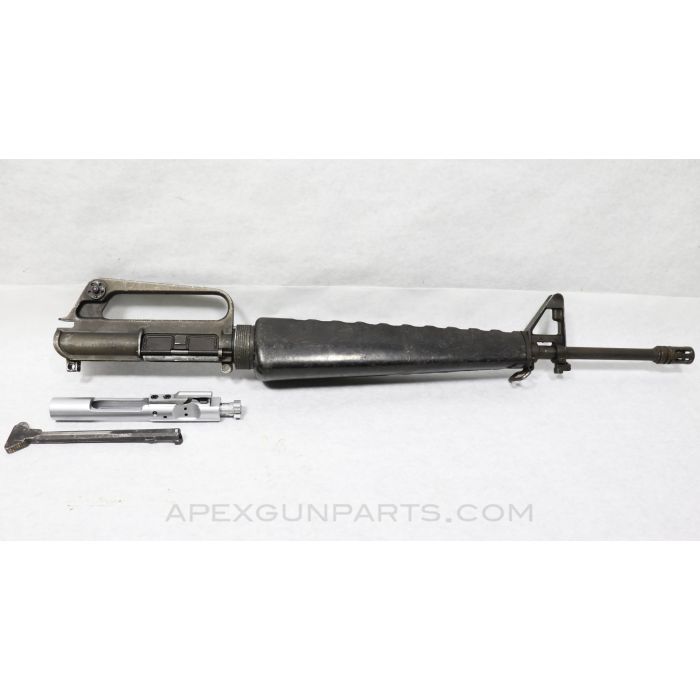 Colt 601 M16 Upper Assembly, 20" Pencil Barrel, Chrome Bolt Assy, Triangle Charging Handle, 5.56x45 NATO *Good*