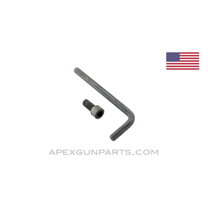 M1 Garand Front Sight Adjustment Screw & Wrench *Good*