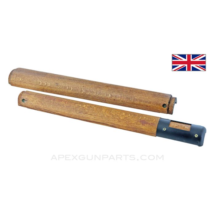Enfield #4 Handguard, Smooth, Front and Rear Set *NOS*