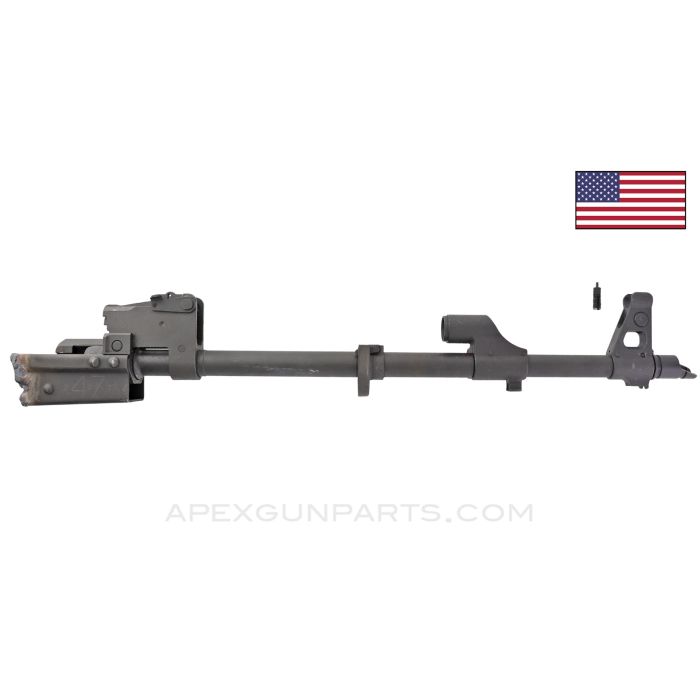 BFT47 AK Populated Barrel, w/ Trunnion & Bullet Guide, 16", US 922(r) Compliant Parts, 7.62x39, *Good*